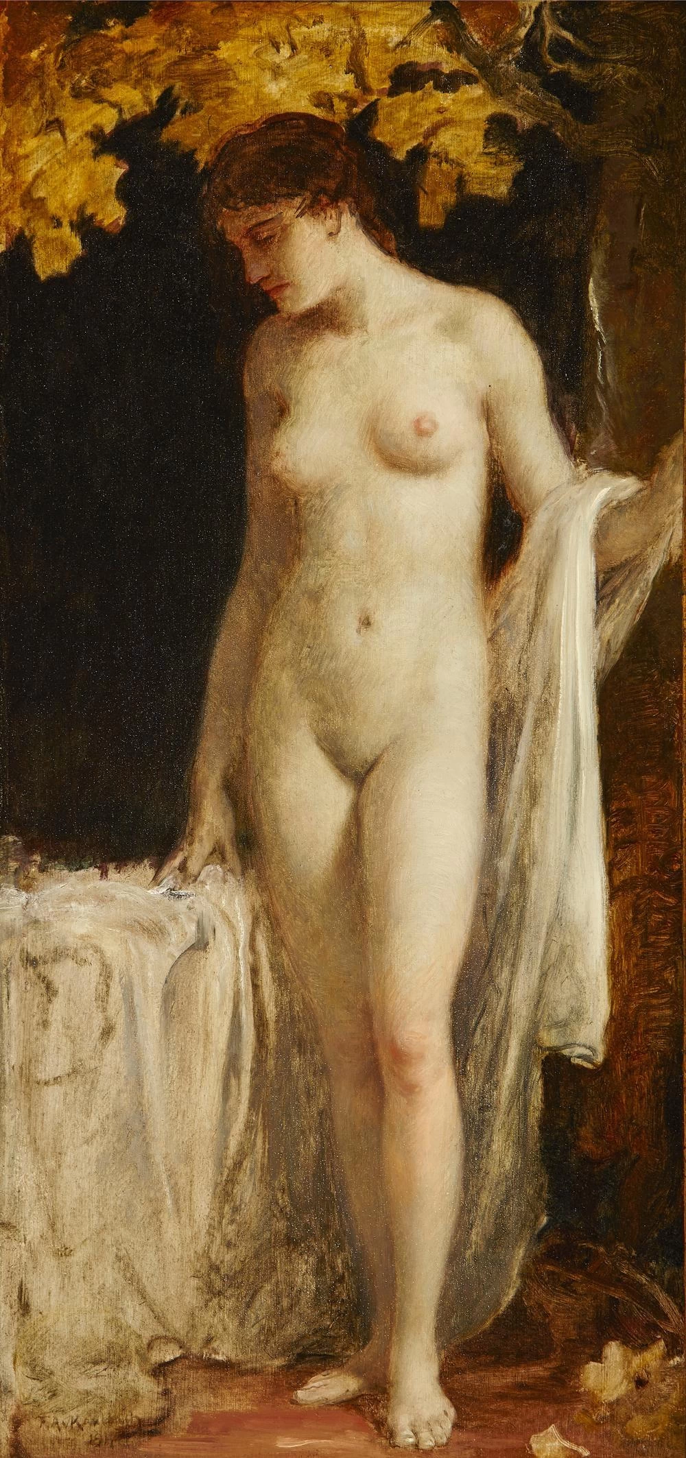 Nudo nel paesaggio